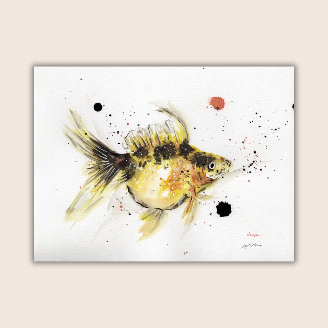 Affiche - Golden Fish - Watergame