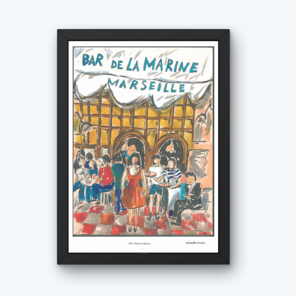 Affiche - Le Bar de la Marine - Isabelle Arata