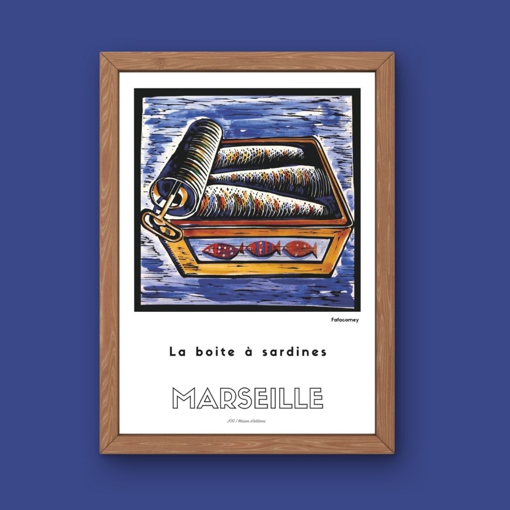 Affiche - La Boite à Sardines - FafaComey