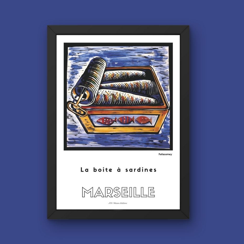 Affiche - La Boite à Sardines - FafaComey