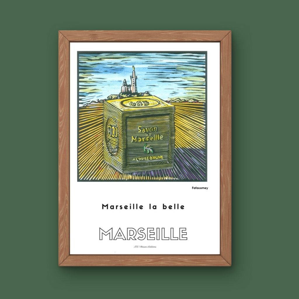 Affiche - Marseille La Belle - FafaComey