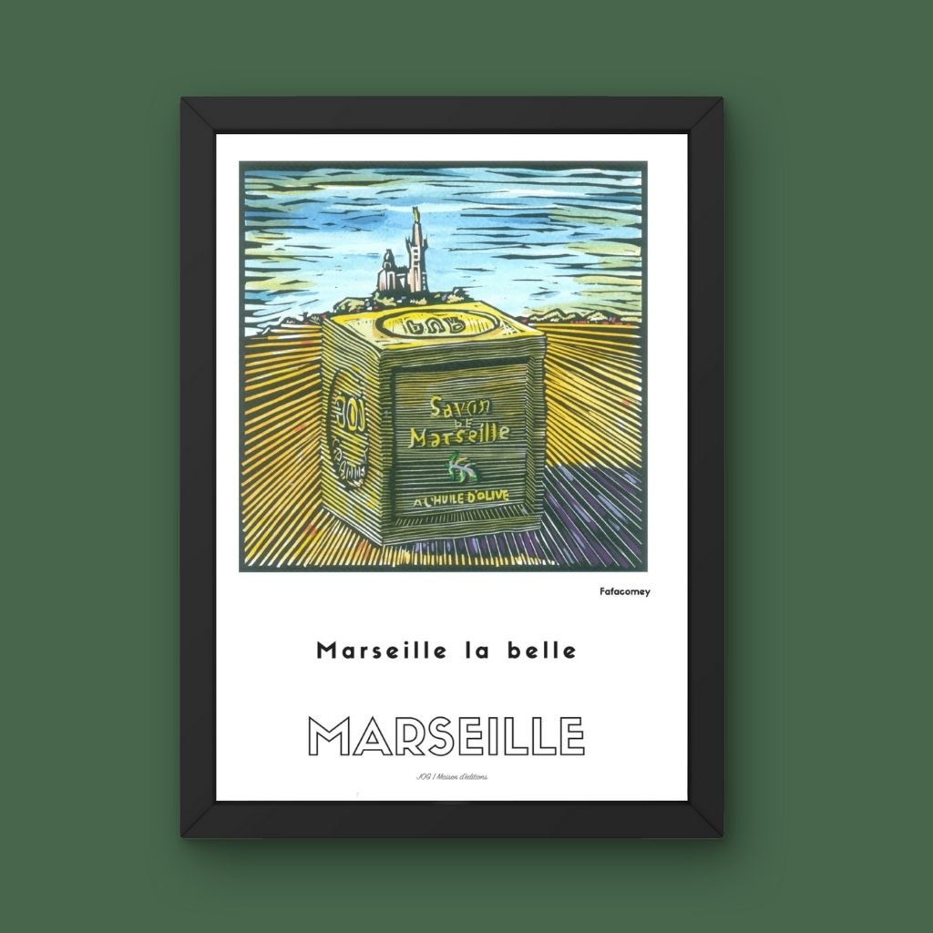 Affiche - Marseille La Belle - FafaComey