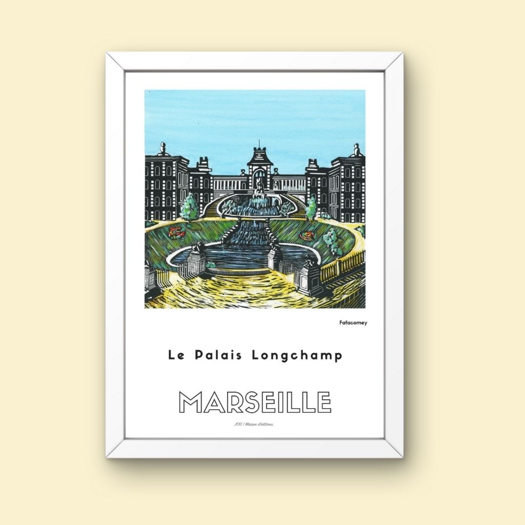 Affiche - Le Palais Longchamp - FafaComey