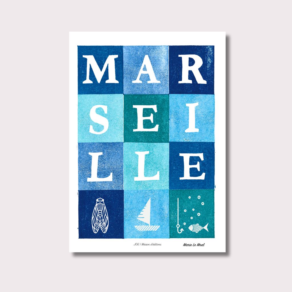 Carte postale - Marseille - Marie Le Moal