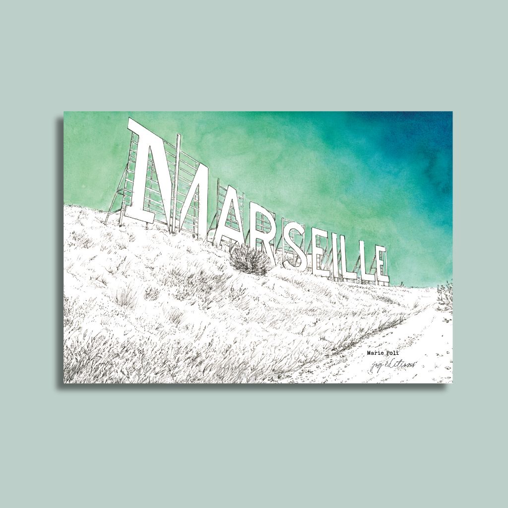 Affiche - Marseille - Marie Poli