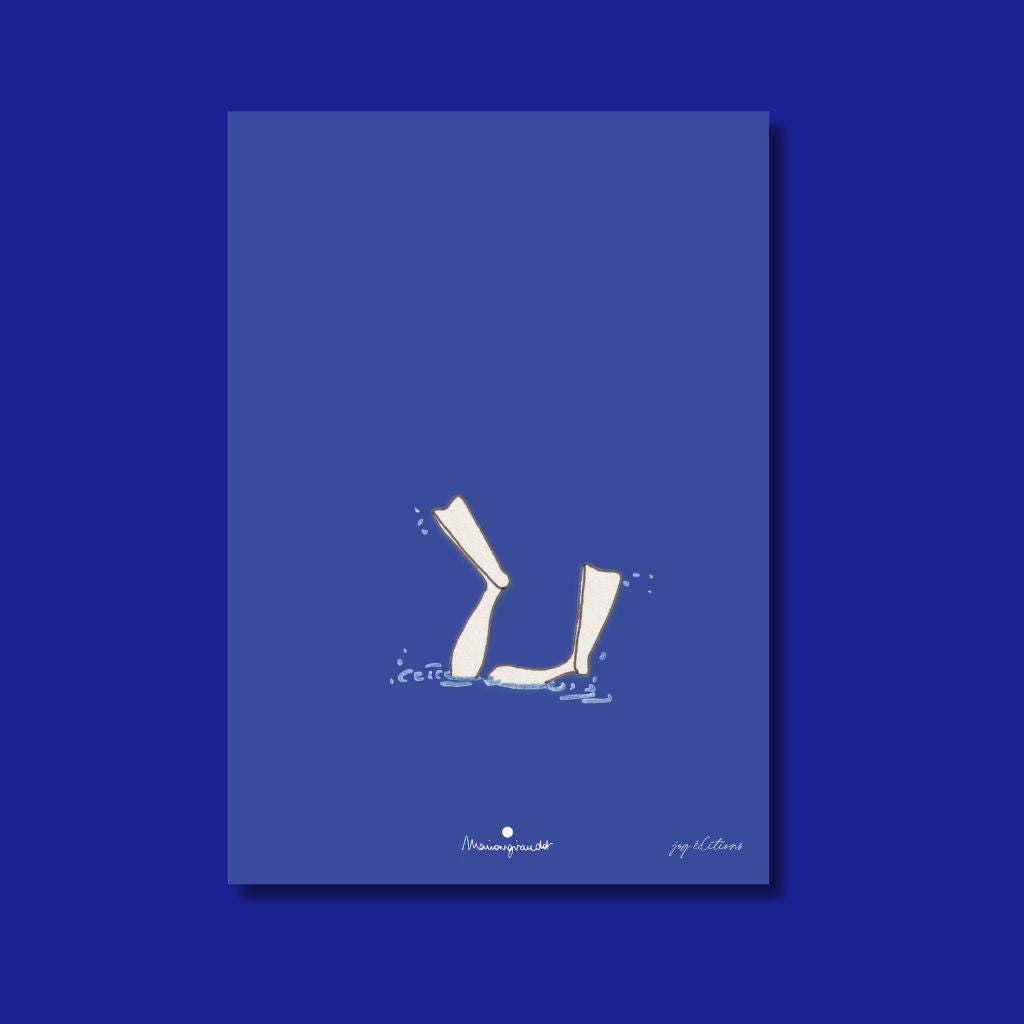 Affiche - Triptyque Palme - 30x40cm - Marion Giraudot